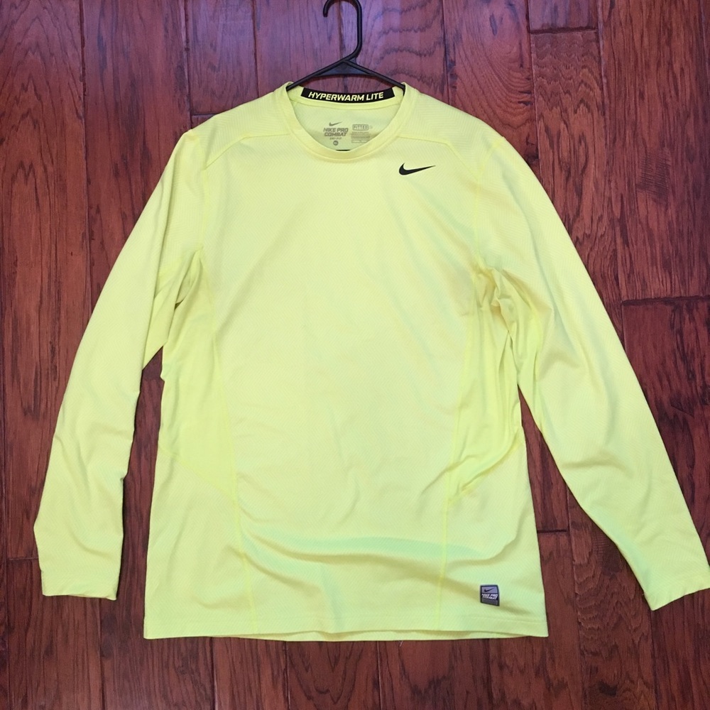 Neon Long-Sleeve Nike Shirt
